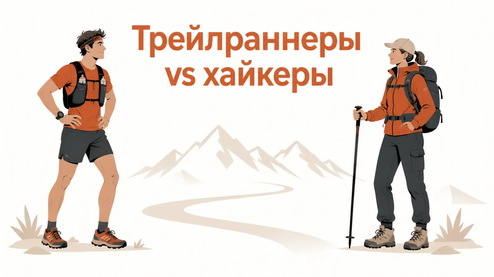 Трейлраннеры и хайкеры: чем они отличаются на тропе