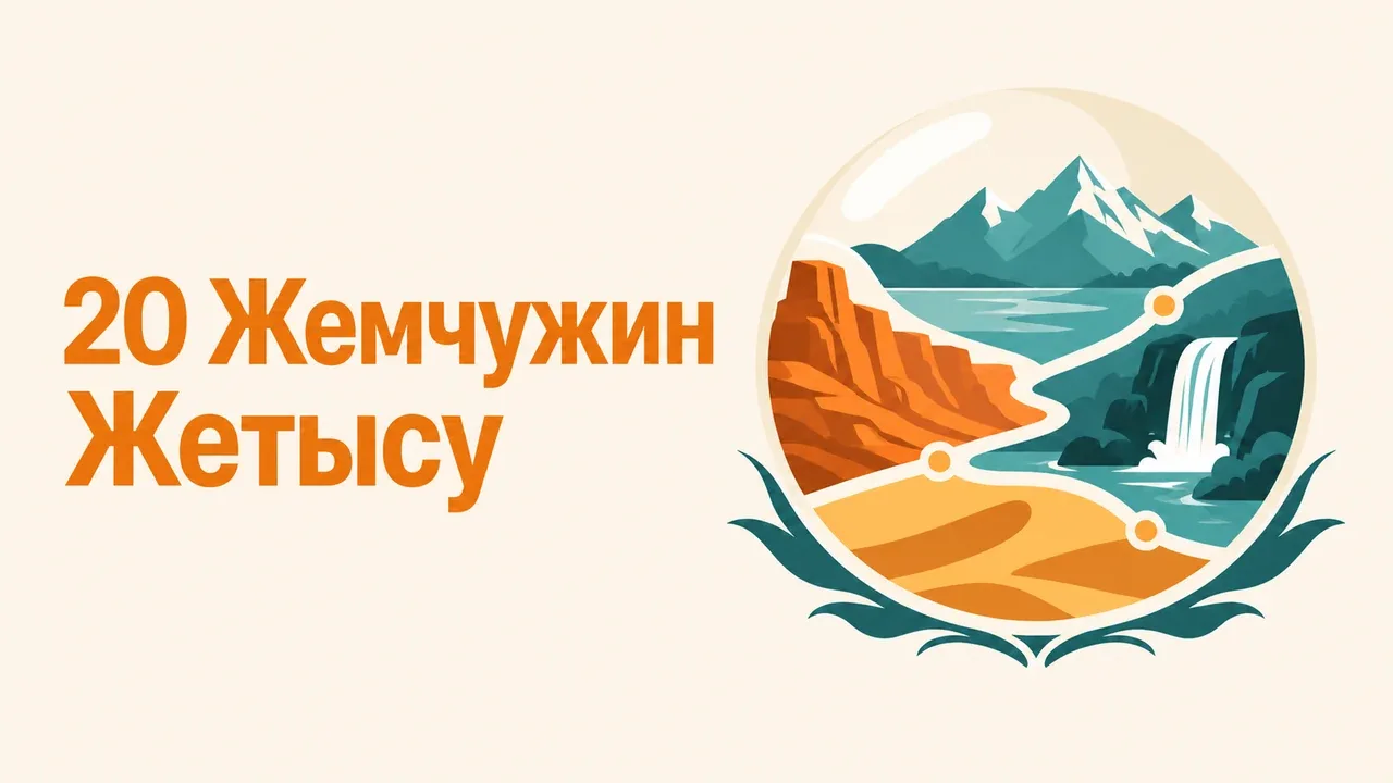 20 Жемчужин Жетысу: полный список мест и правила участия