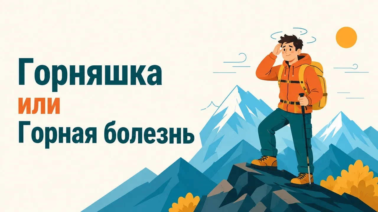 Горная болезнь: как распознать симптомы и действовать